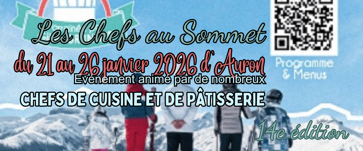 Chefs au Sommet d’Auron