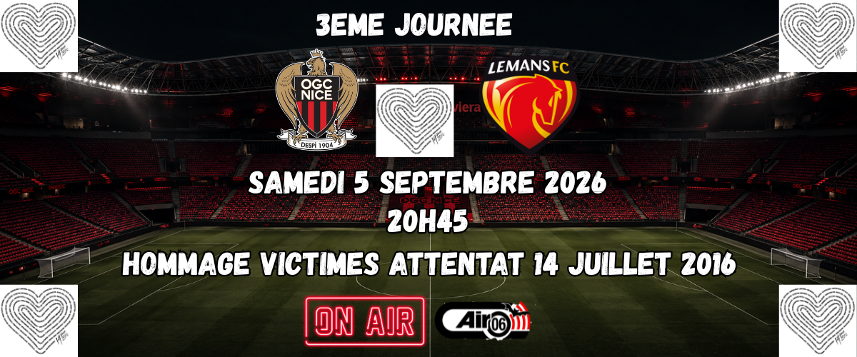 OGC Nice - Le Mans : vivez le match en direct avec Air06