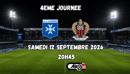 AJ Auxerre - OGCNice