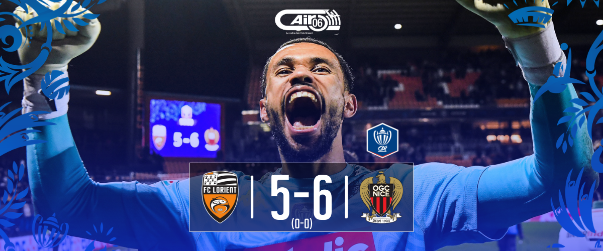 L'OGC Nice qualifié en demi-finales de la coupe de France 