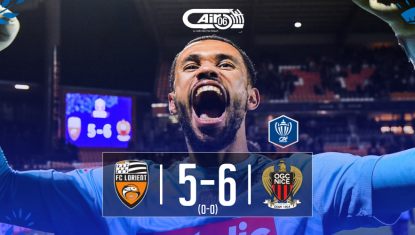 L'OGC Nice qualifié en demi-finales de la coupe de France 